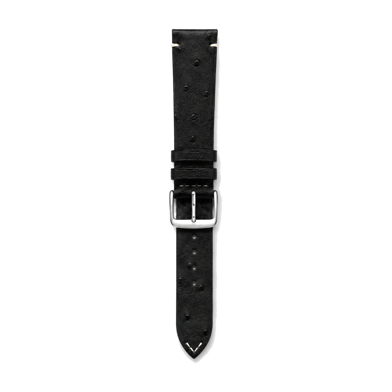 Classic Plain watch strap style — custom handmade leather