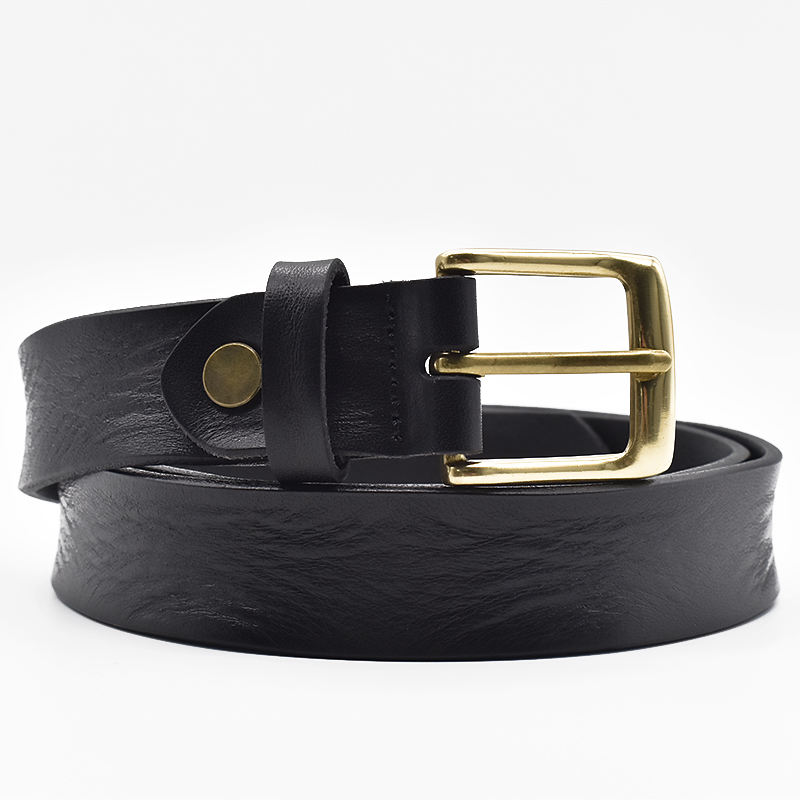 Recent bespoke leather belt commission 1 from the DVIL workshop
