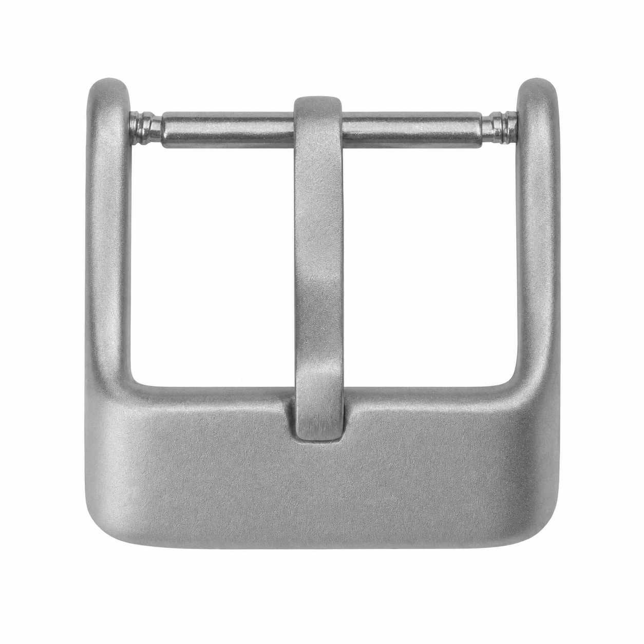 Standard Pin Buckle watch strap buckle in Silver